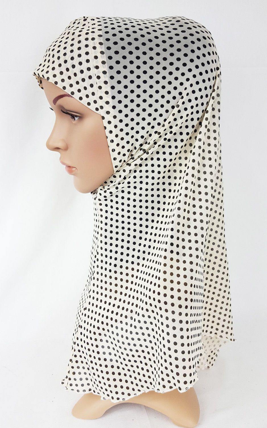 Summer Muslim Hijab Islamic Soft Mesh Hijab/MaxiScarf/ Wrap/Shawl/Slip-on - Arabian Shopping Zone