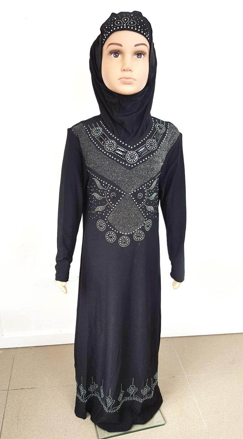 Classic Islamic Dress for Girls 3-12T  Arabian Shopping Zone