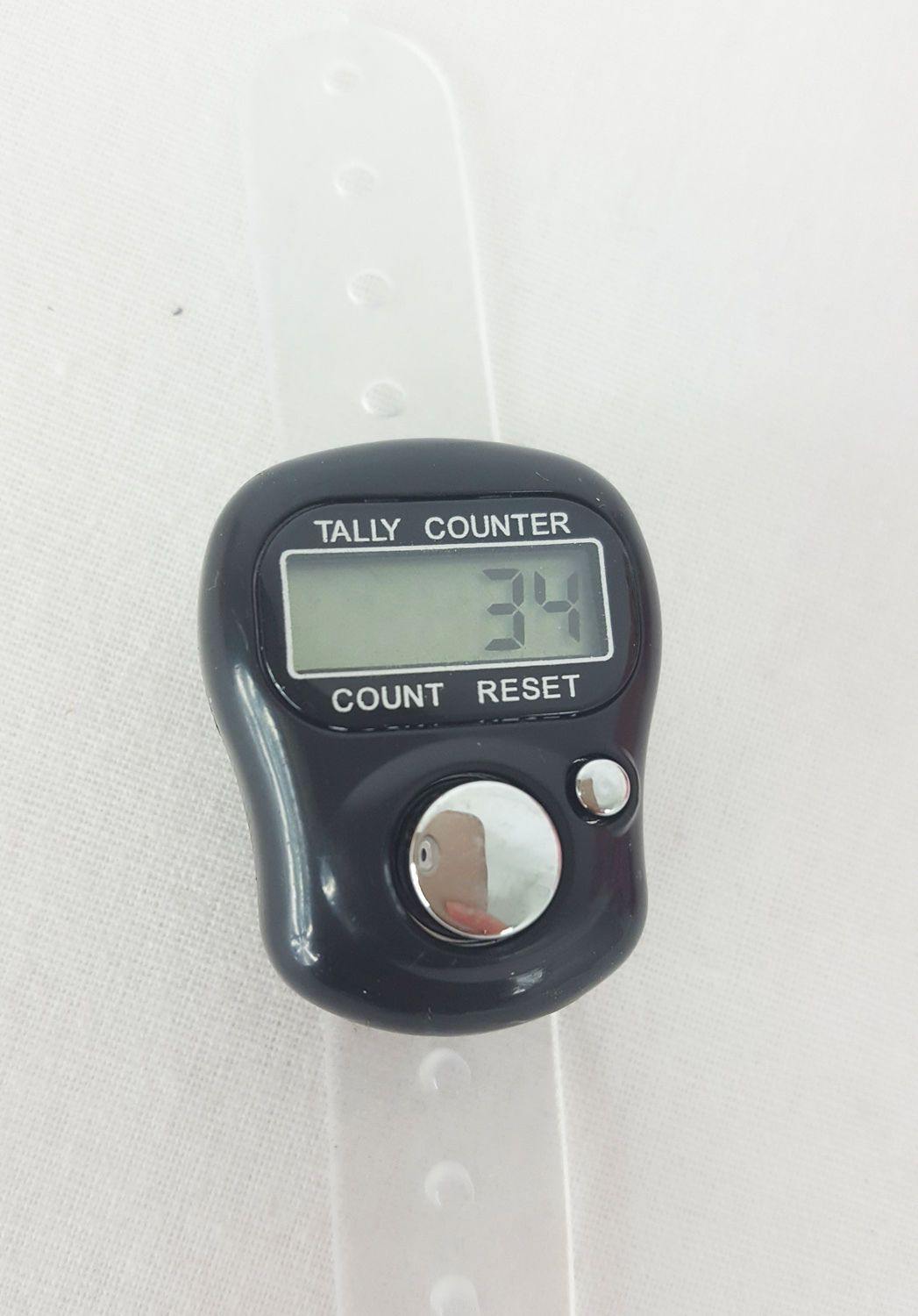 6 Digital Finger Tally Counter, Digital Tasbih Counter
