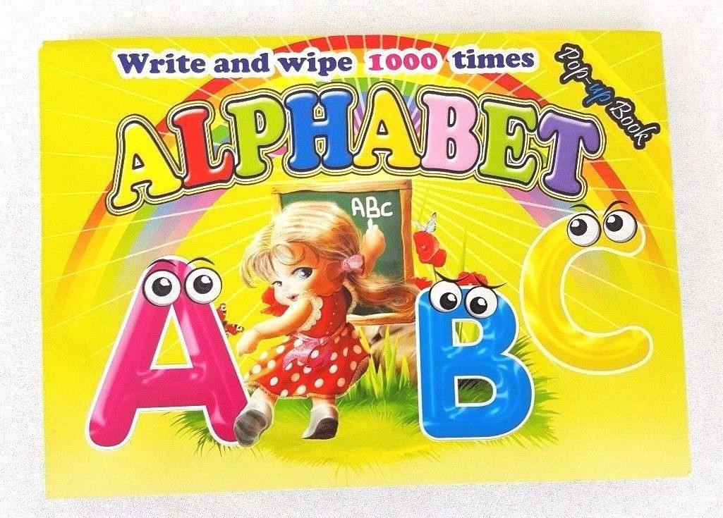 Children Pop-up book (Arabic-English) Pre-School Write&Wipe 1000 Times - Arabian Shopping Zone