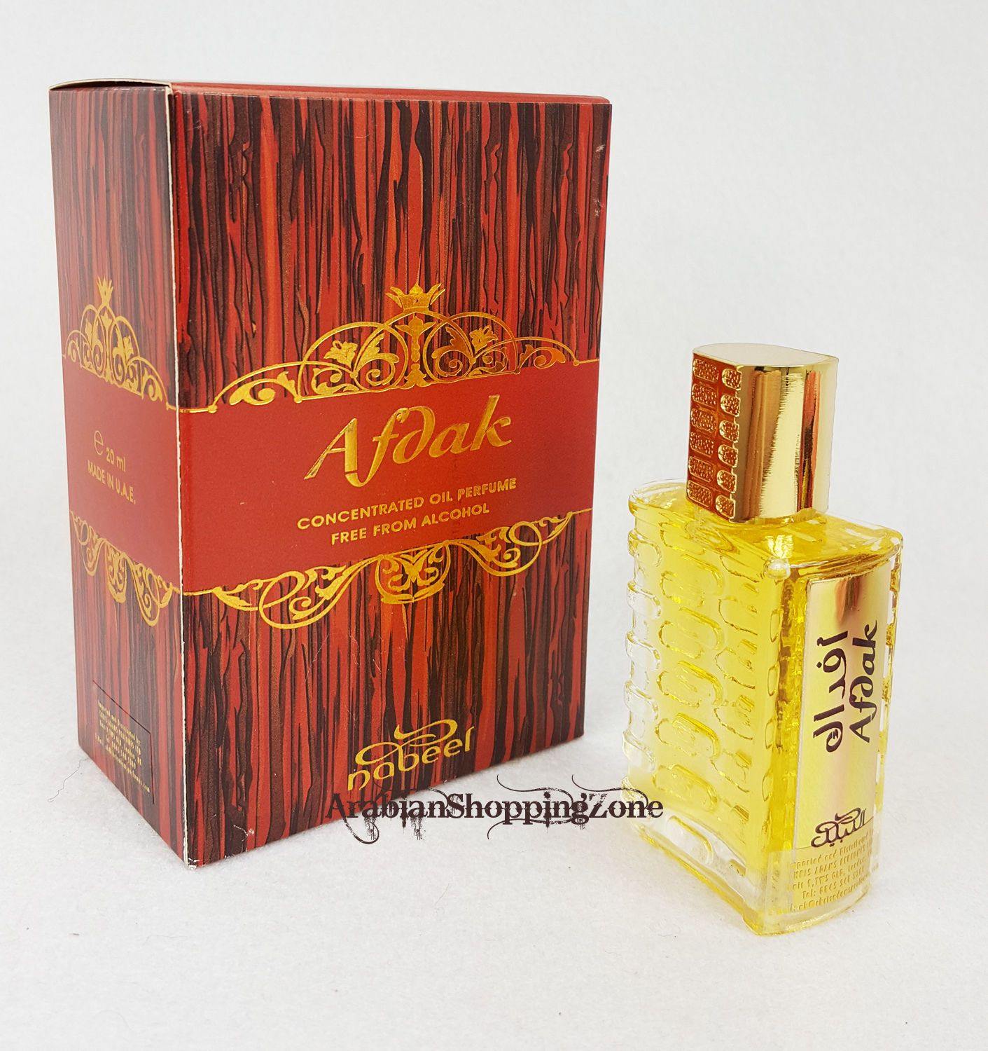 Afdak by Nabeel 20ml Concentrated Oil Perfume Alcohol-Free - Islamic Shop