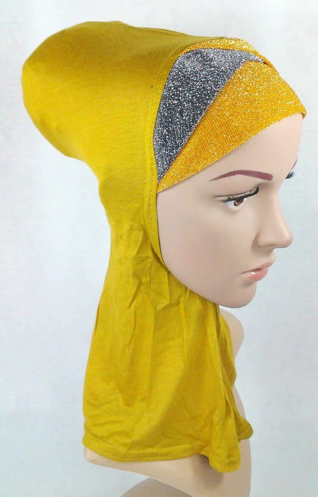 Cotton New Crossover Muslim Inner Caps Islamic Underscarf Ninja Hijab Hair Loss - Arabian Shopping Zone