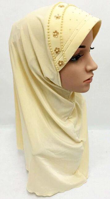Summer LightWeight Lycra Slip-on Muslim Hijab Islamic Scarf Shawls - Arabian Shopping Zone