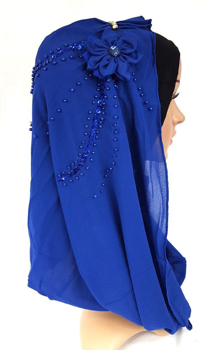 One-piece Amira Hijab Muslim/Islamic Head-wear Easy Wear High Quality - Arabian Shopping Zone