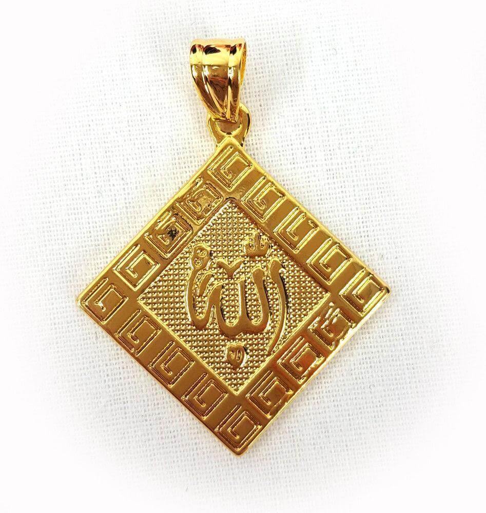 Islam Symbol Gold Plated Necklace
