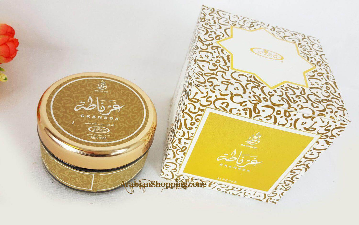 NEW AL-Rehab Incense High Quality Burning Bakhour BAKHOOR Encens 40g بخور فاخر - Arabian Shopping Zone