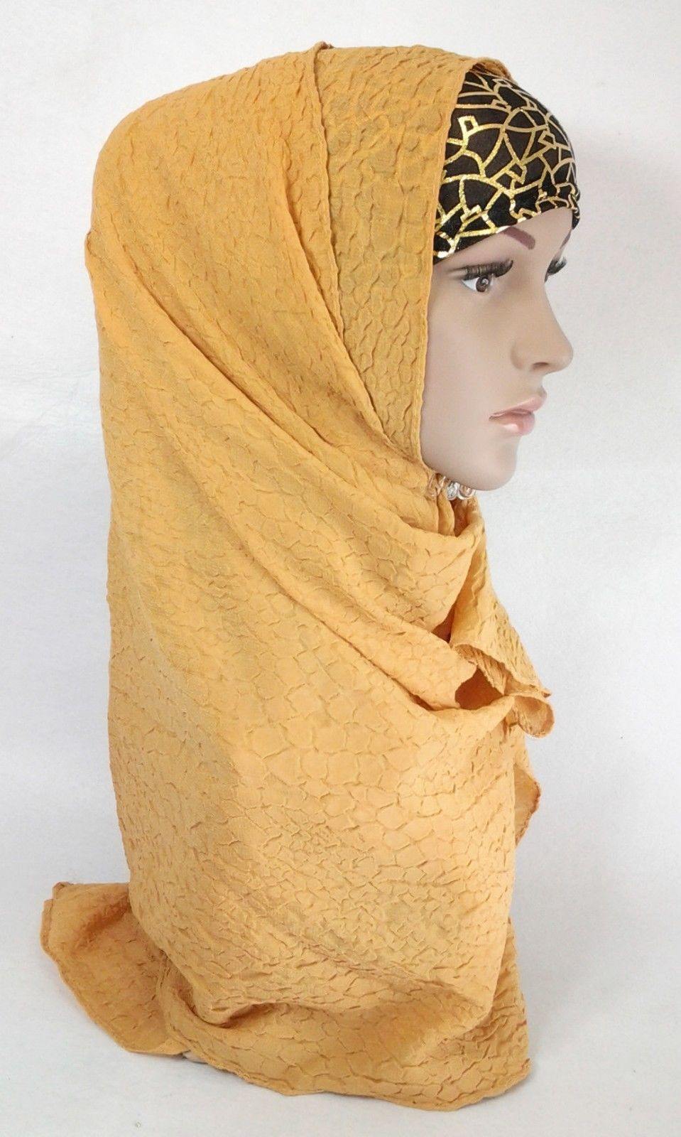Muslim Hijab Islamic Scarf Shawls Arab Headwear - Arabian Shopping Zone