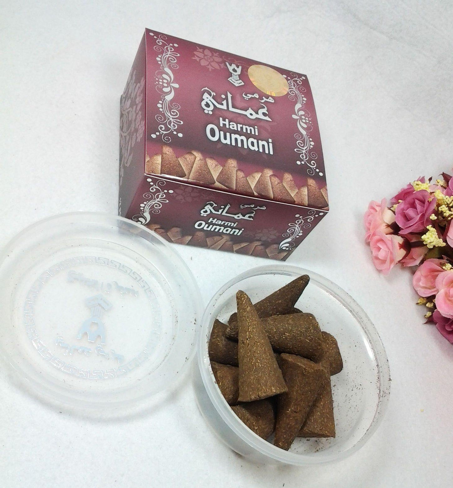 Harmi Oumani Perfume Home Incense Saudi Arabian Weihrauch Encens 40g بخور هرمي - Arabian Shopping Zone