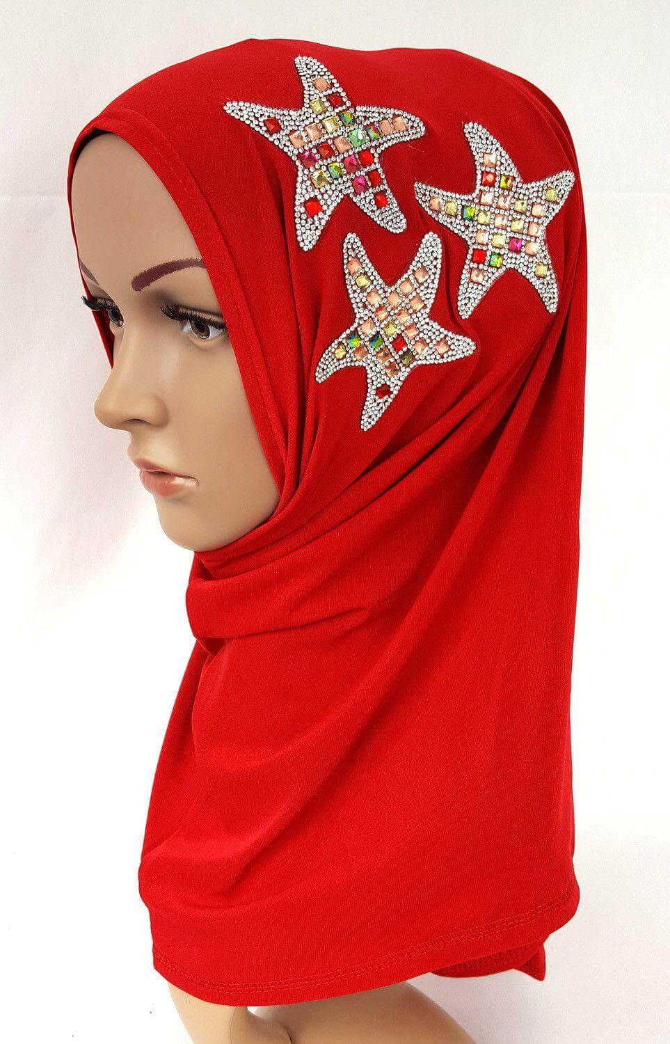 Girl Hemp High Quality Muslim Hijab Islamic Amira Headwear - Arabian Shopping Zone