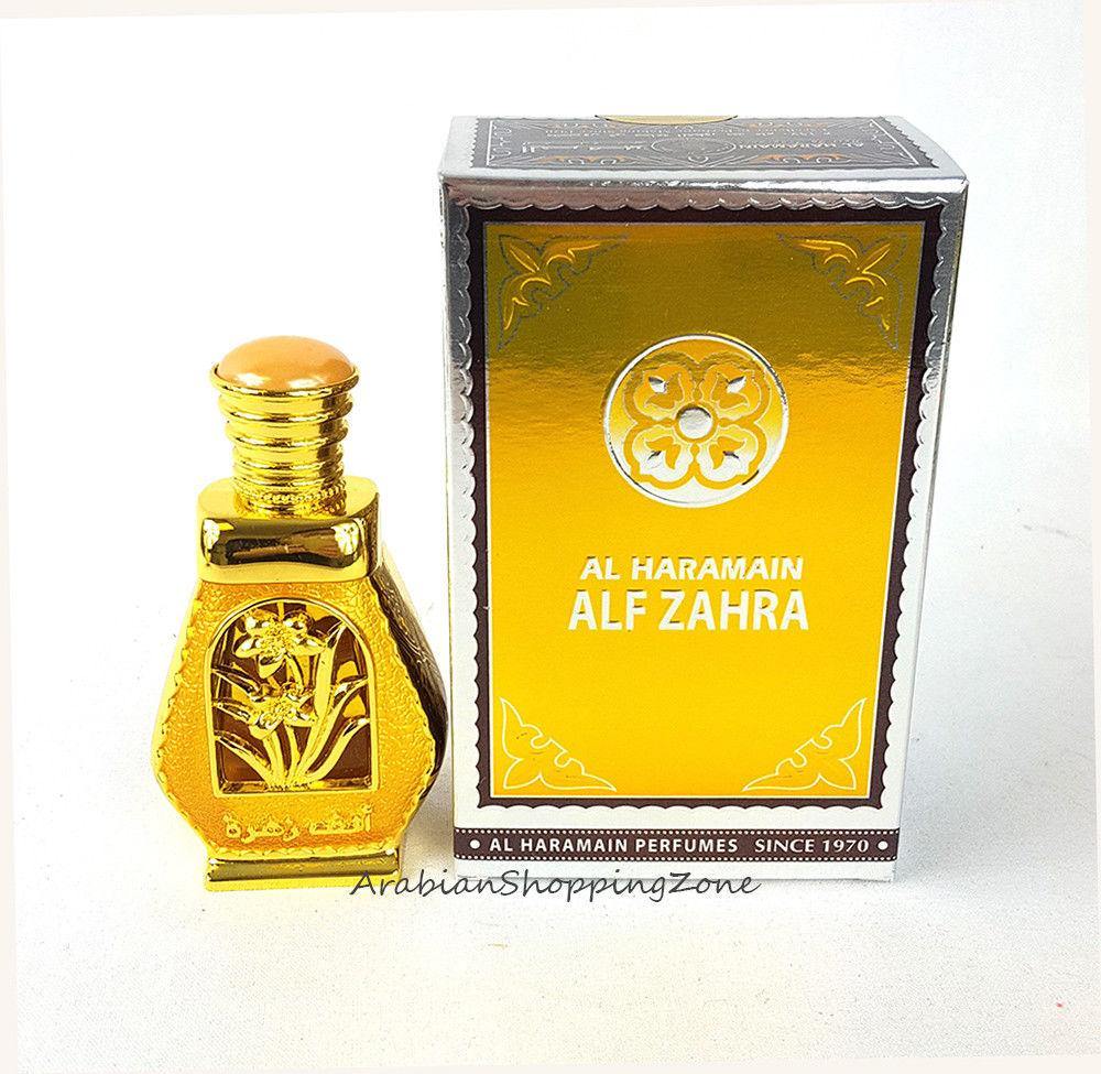 Alf Zahra 15ml by Al Haramain Concentrated Perfume Oil with Musk and Pure Rose - Islamic Shop
