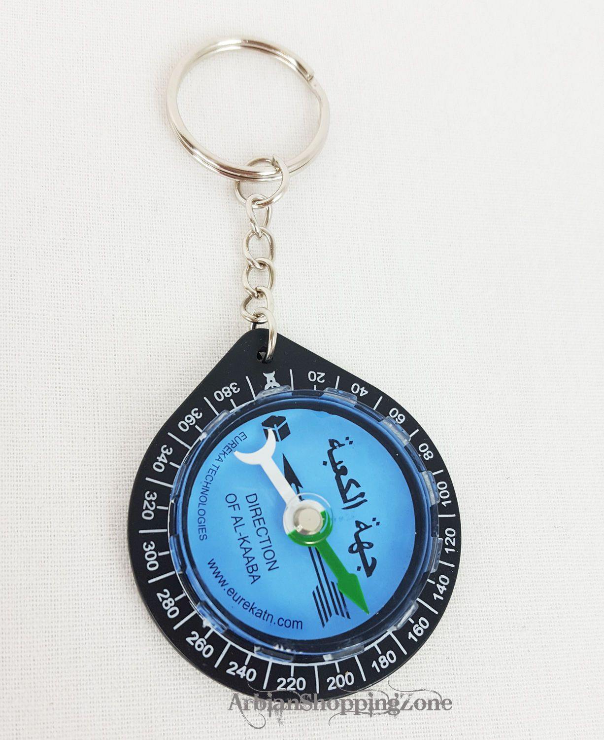 Keyring Qibla Finder Qibla Compass Direction Finder Mecca Islamic - Arabian Shopping Zone