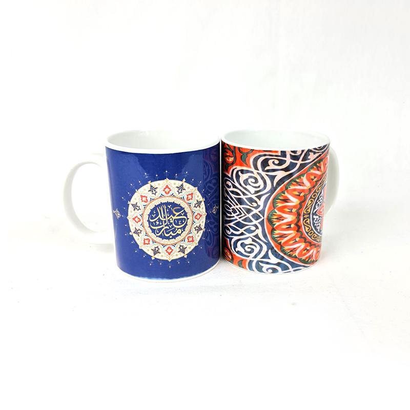 Eid Gift Mugs/Printed Islamic Coffee Mugs D-02 - Arabian Shopping Zone