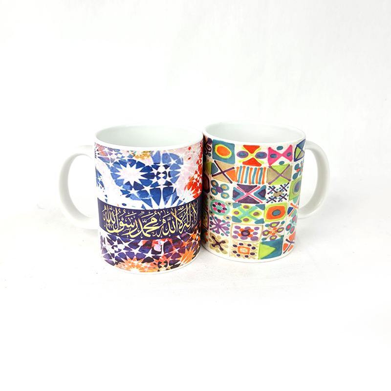 Eid Gift Mugs/Printed Islamic Coffee Mugs D-05 - Arabian Shopping Zone
