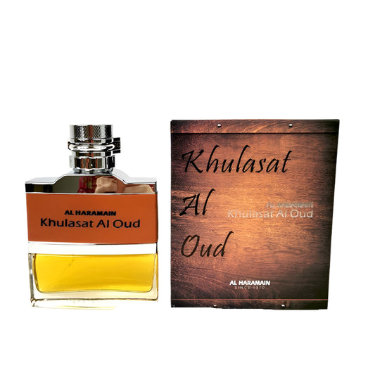 Khulasat AL Oud Spray 100ml AL Haramain EDP - Arabian Shopping Zone
