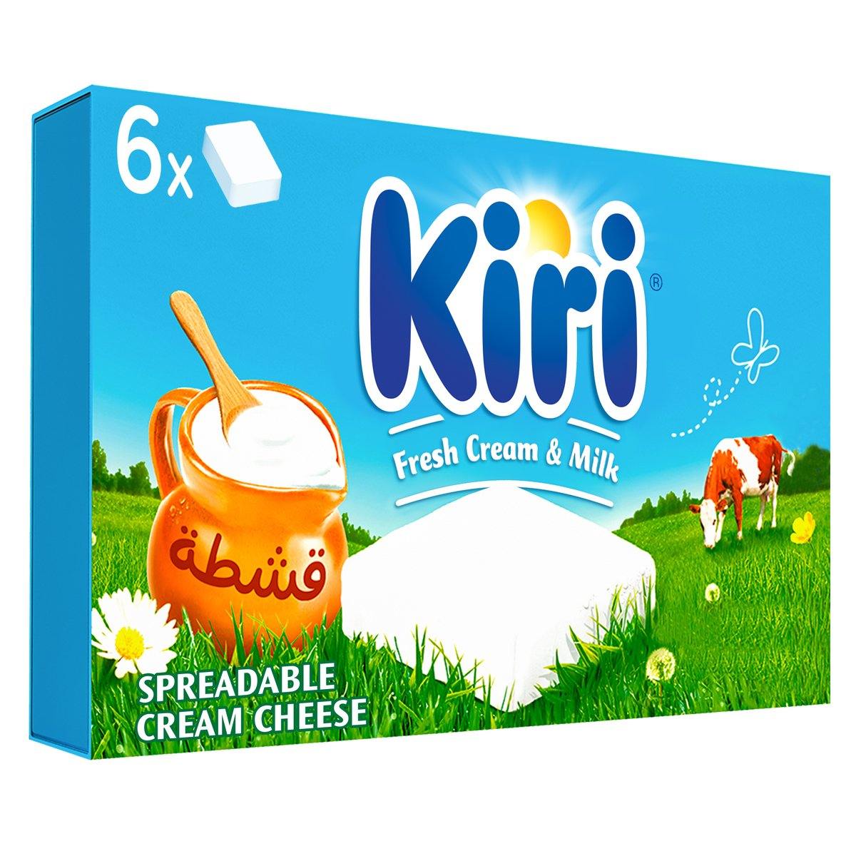 Kiri with cream cheese 6 portions - Arabian Shopping Zone