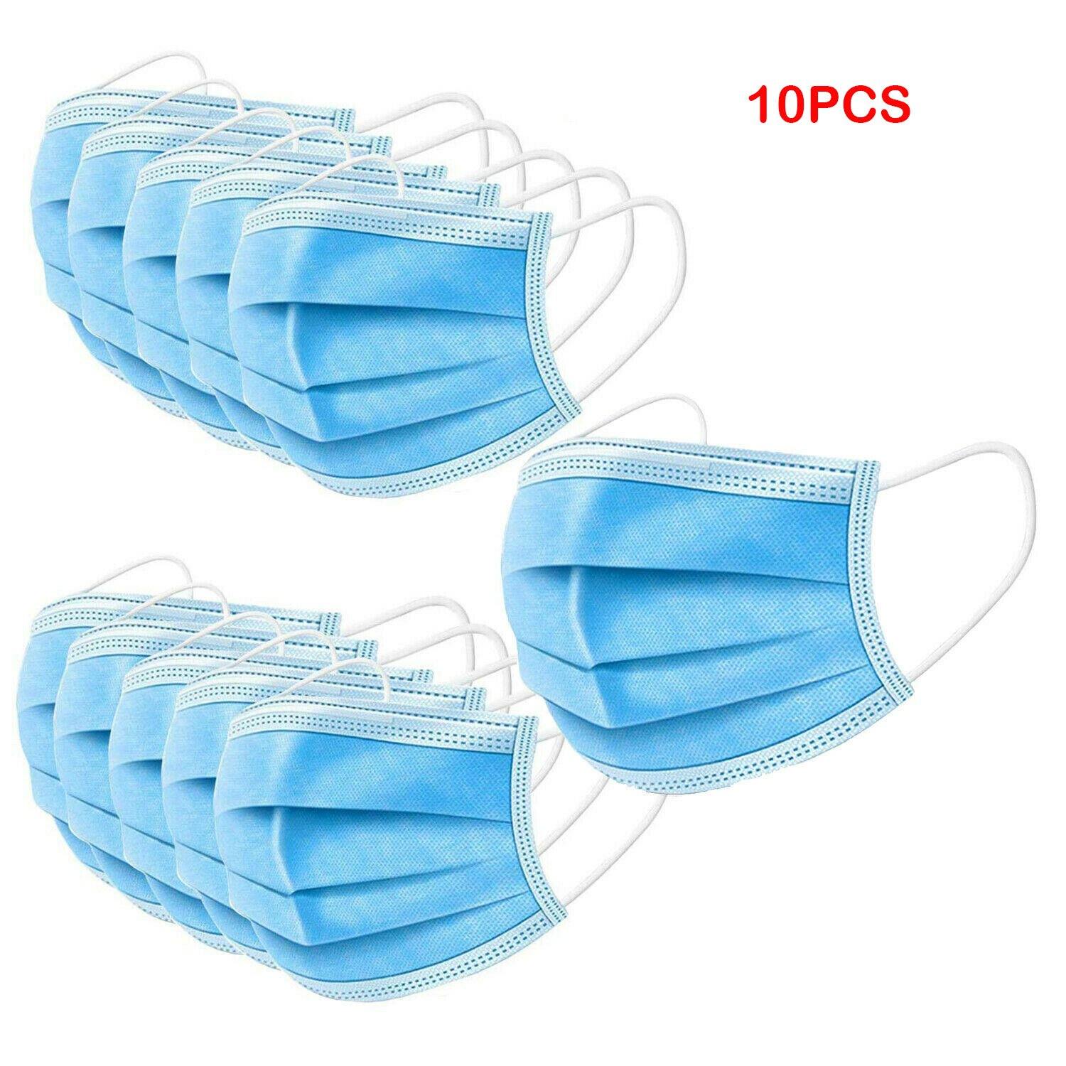 10PCS Protective Face Mouth Mask - Arabian Shopping Zone