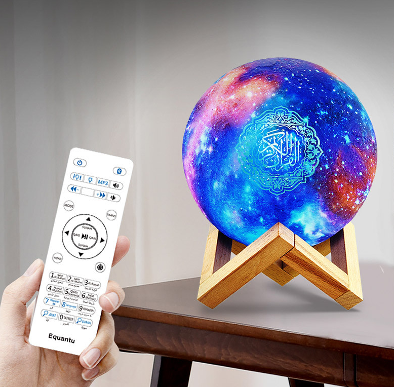 Quran Speakers | Touch LED Light | Bluetooth Remote Control